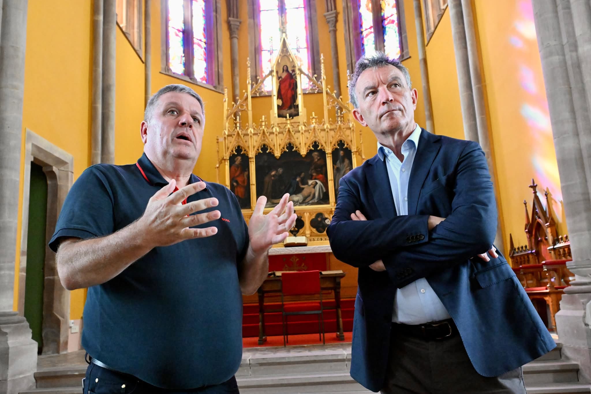 Visite du Président de la Région